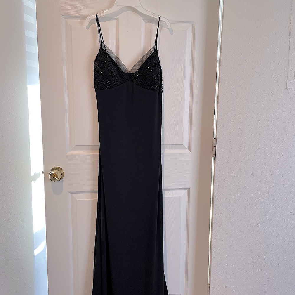 Petite Black gown